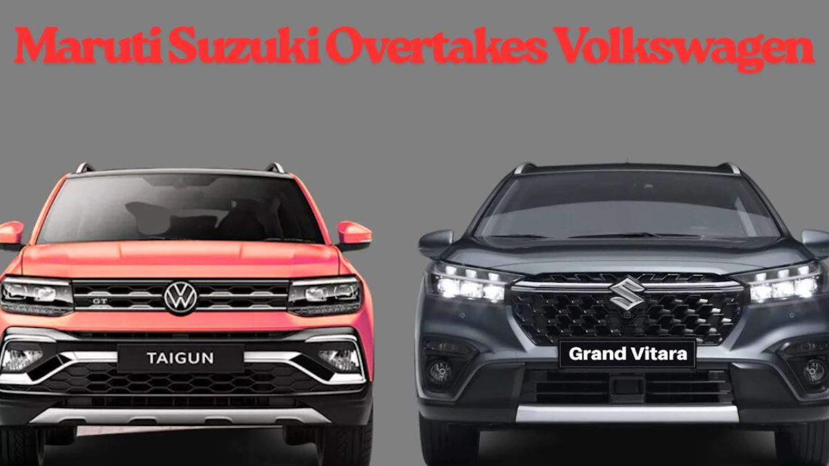 Maruti Suzuki Overtakes Volkswagen